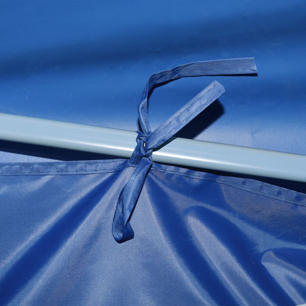 vidaXL Partytent | Blue | 600D oxford with PVC coating, powder-coated steel
