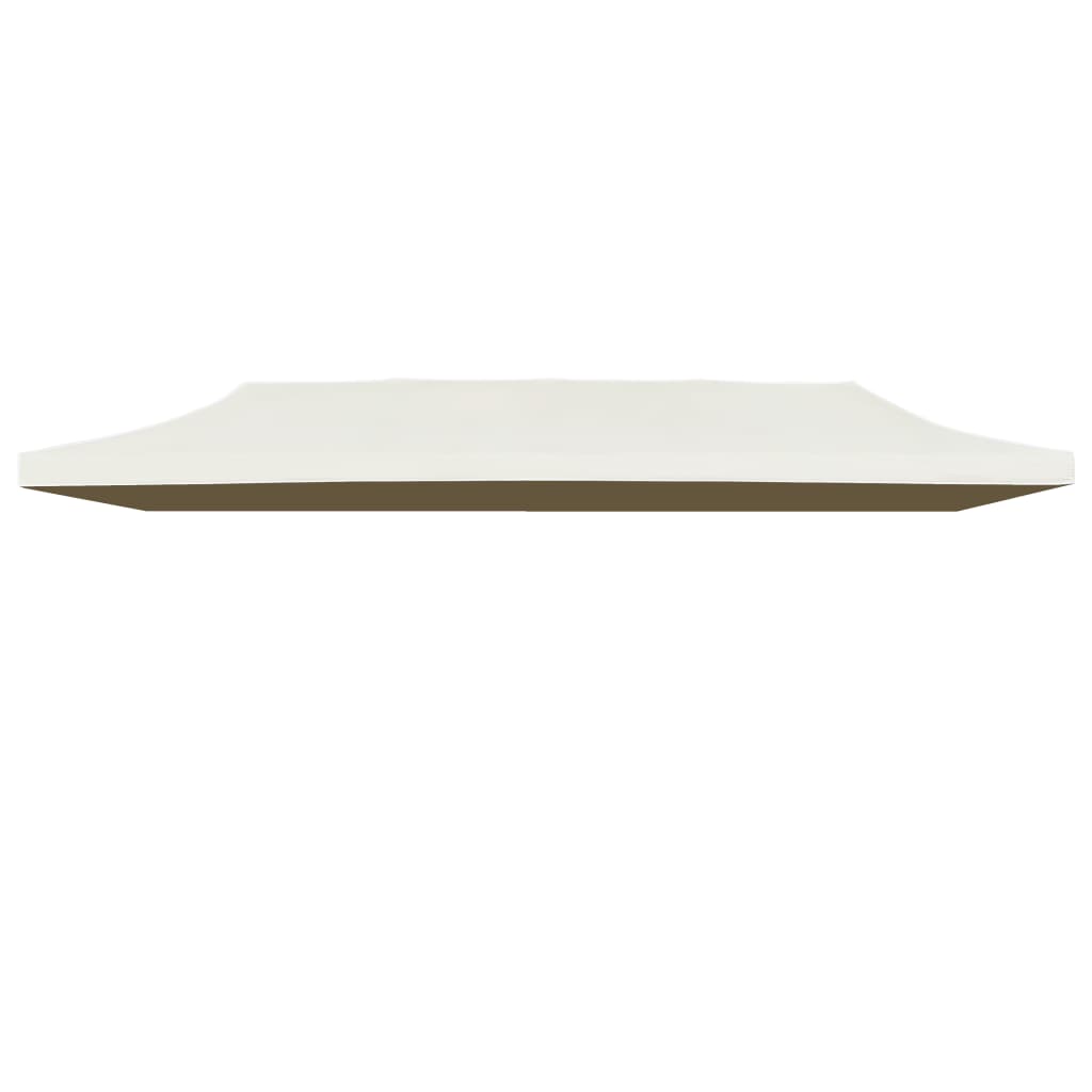 vidaXL Party Tent Roof 3x6 m Cream