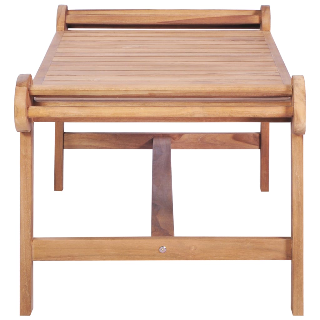 vidaXL Coffee Table 100x50x45 cm Solid Teak