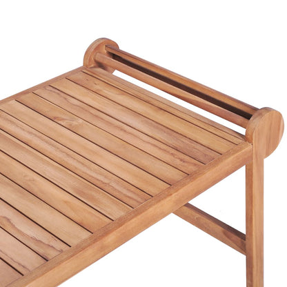 vidaXL Coffee Table 100x50x45 cm Solid Teak