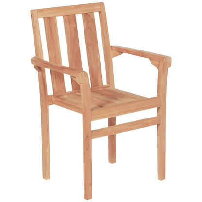 vidaXL Dining Set | natural teak