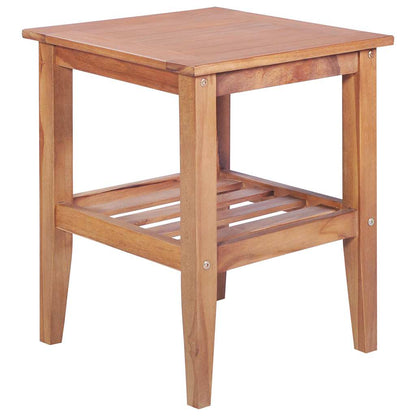 vidaXL 3 Piece Bistro Set Solid Teak