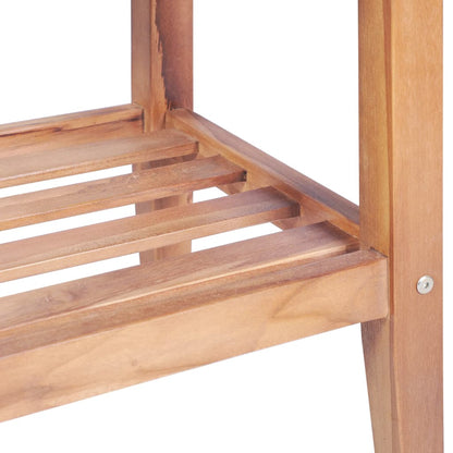 vidaXL Dining Set | natural teak