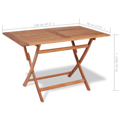 vidaXL Garden Dining Set | Warm teak