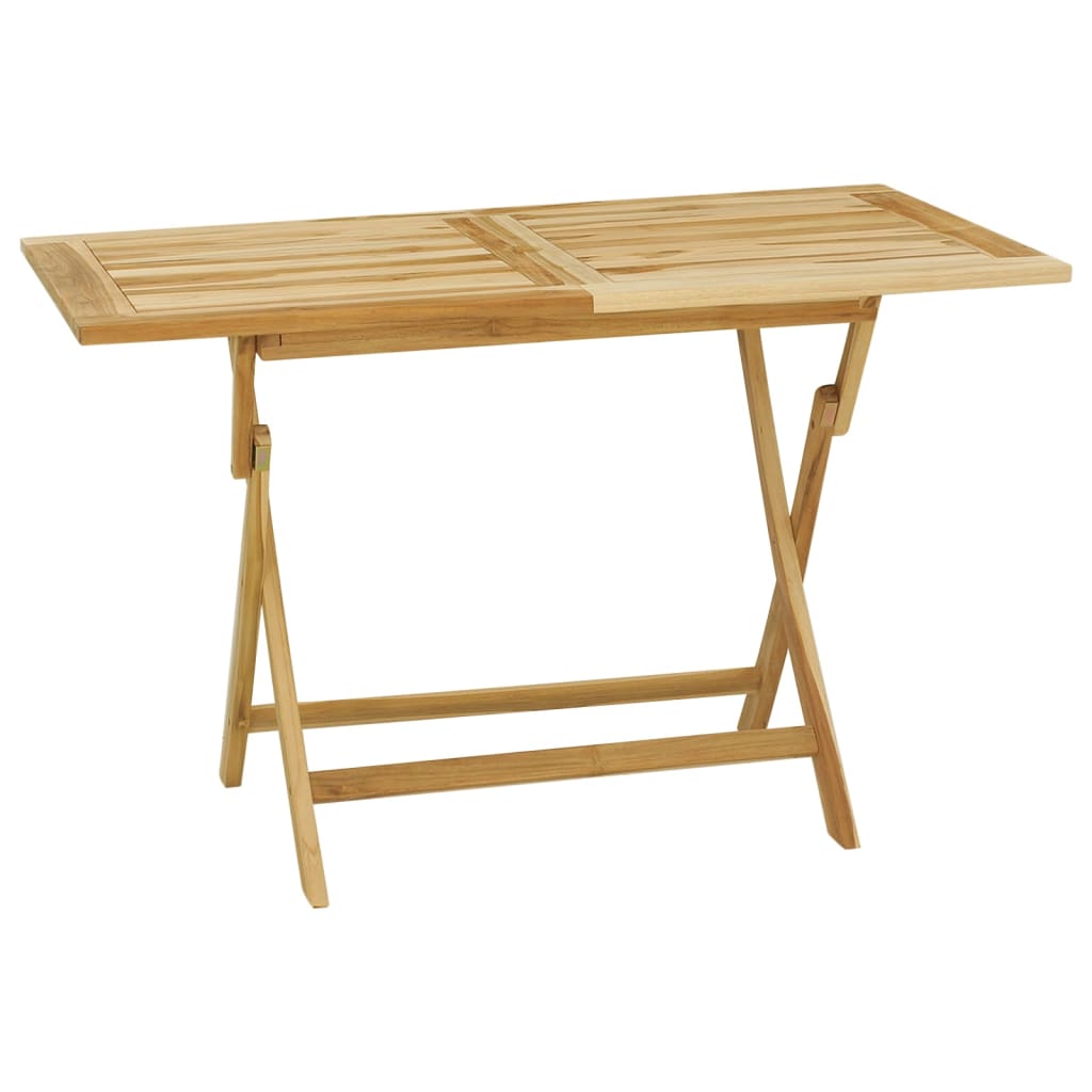 vidaXL Garden Dining Set | Teak | Fine sanded teak hardwood | Medium | Foldable