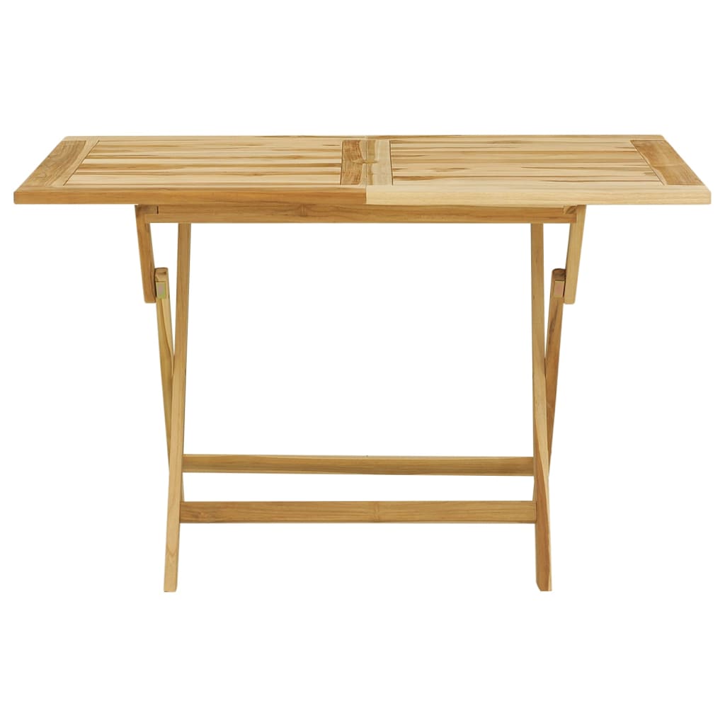 vidaXL Garden Dining Set | Teak | Fine sanded teak hardwood | Medium | Foldable