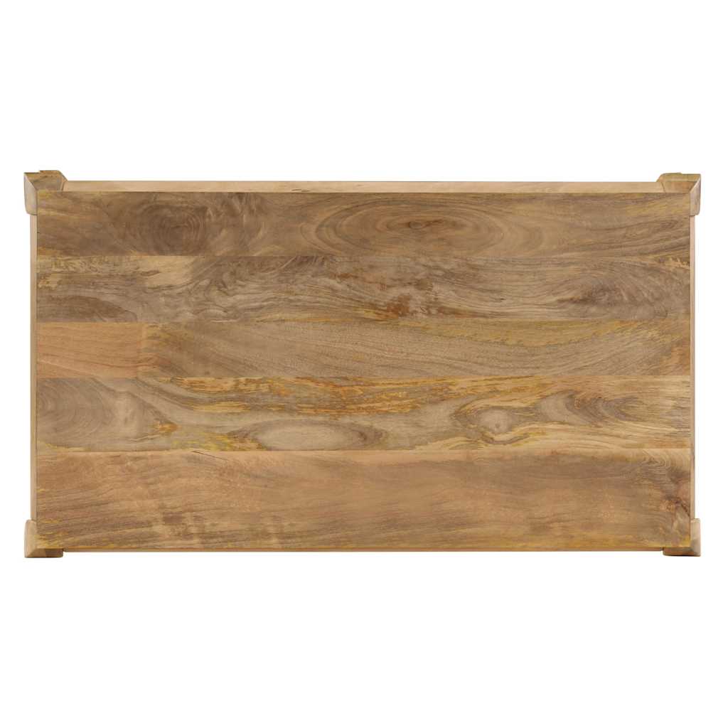 247110 vidaXL Coffee Table 116x66x41 cm Solid Mango Wood