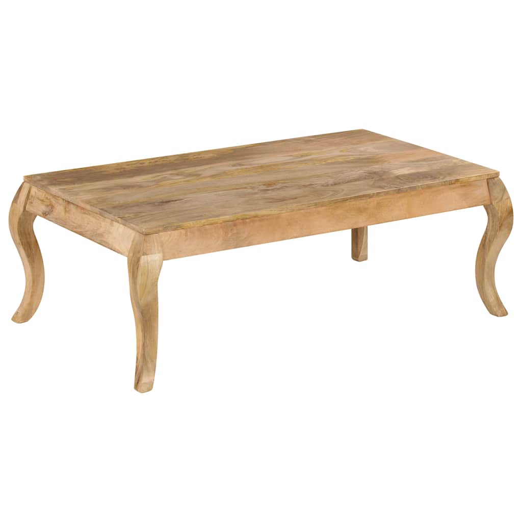 247110 vidaXL Coffee Table 116x66x41 cm Solid Mango Wood