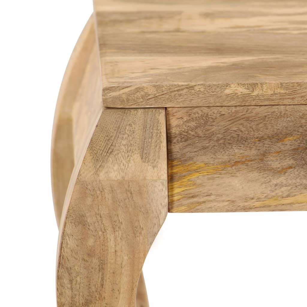 247112 vidaXL End Table 45x45x40 cm Solid Mango Wood