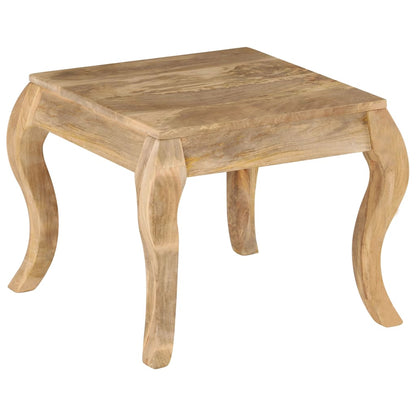 247112 vidaXL End Table 45x45x40 cm Solid Mango Wood