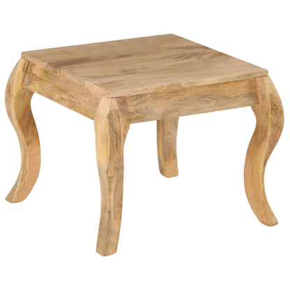 247112 vidaXL End Table 45x45x40 cm Solid Mango Wood