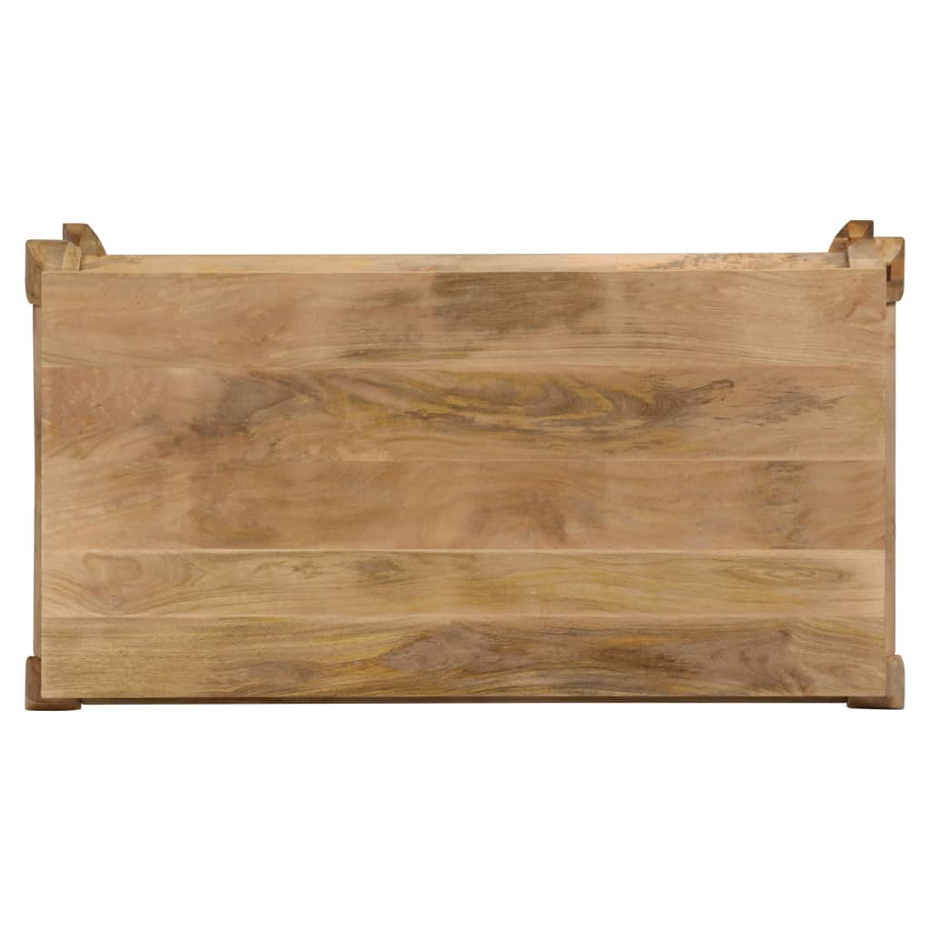 vidaXL Dining Table 118x60x76 cm Solid Mango Wood