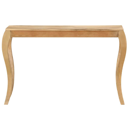 247115 vidaXL Console Table 118x38x76 cm Solid Mango Wood