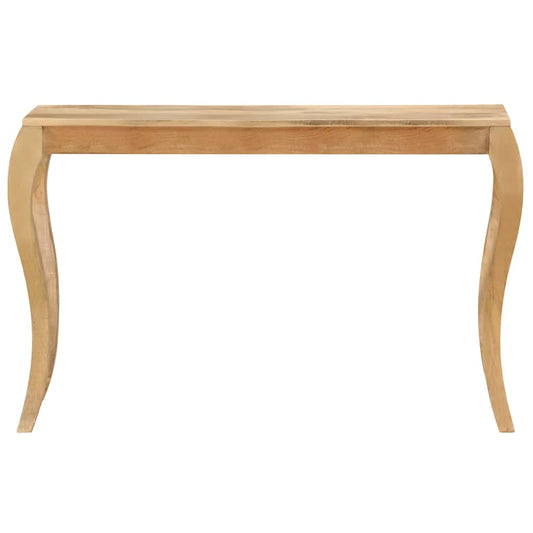 247115 vidaXL Console Table 118x38x76 cm Solid Mango Wood
