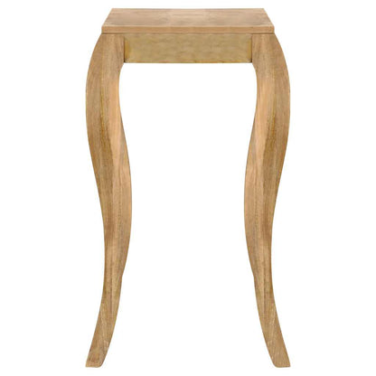 247115 vidaXL Console Table 118x38x76 cm Solid Mango Wood