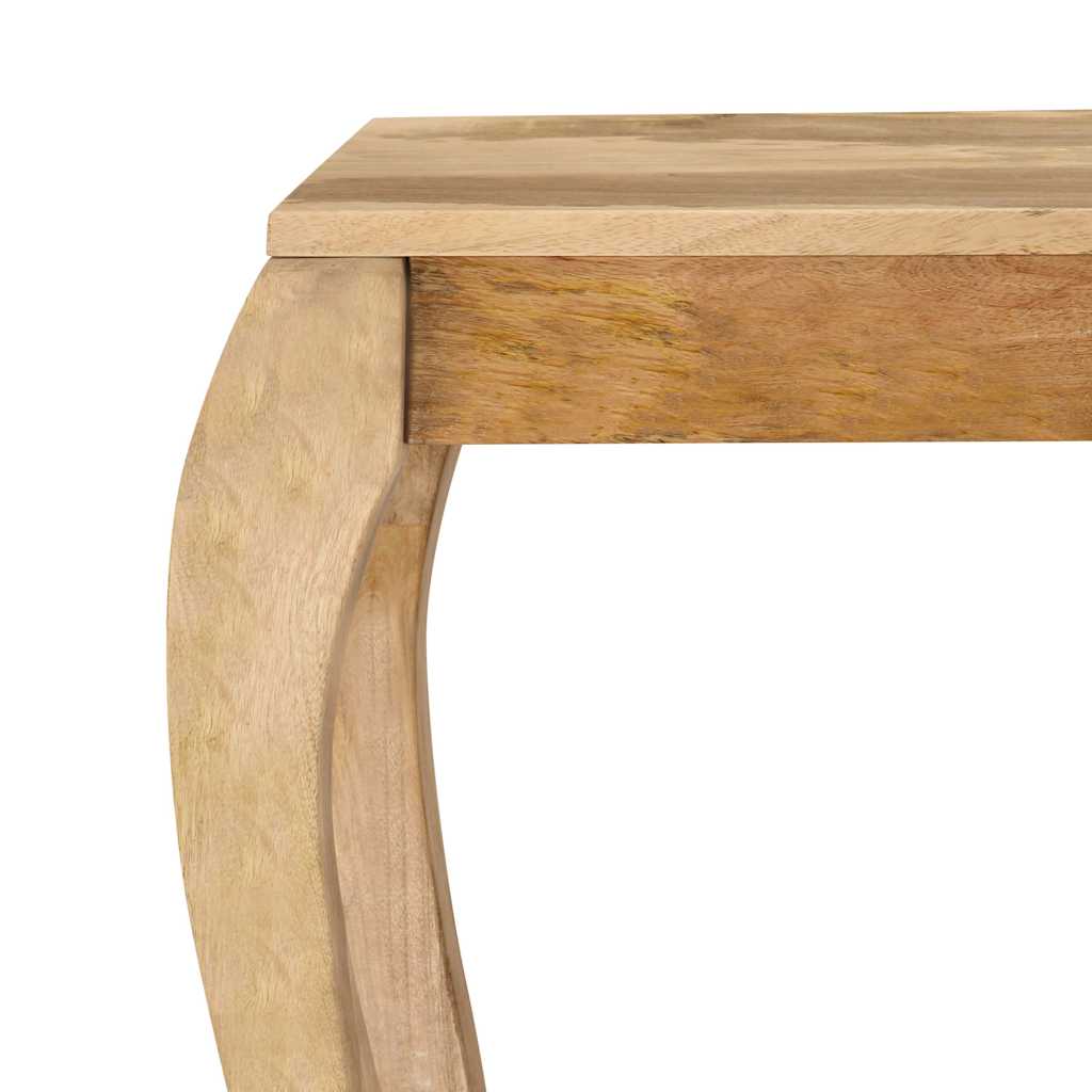 247115 vidaXL Console Table 118x38x76 cm Solid Mango Wood