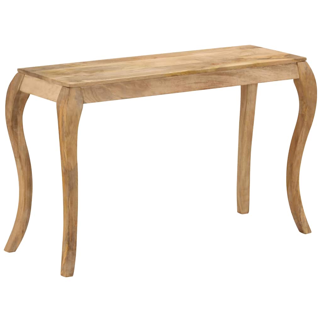 247115 vidaXL Console Table 118x38x76 cm Solid Mango Wood