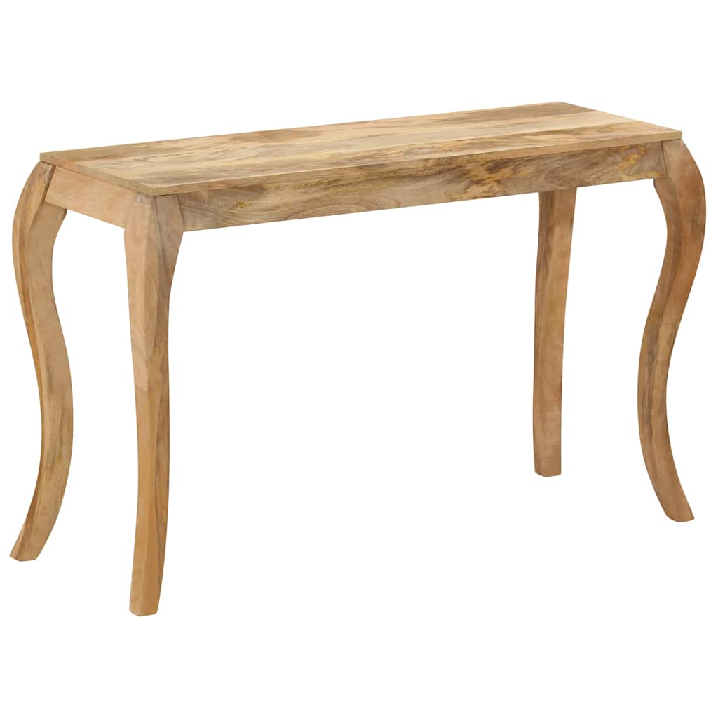 247115 vidaXL Console Table 118x38x76 cm Solid Mango Wood