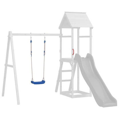 vidaXL Swing Seats with Ropes 2 pcs Blue 37x15 cm Polyethene