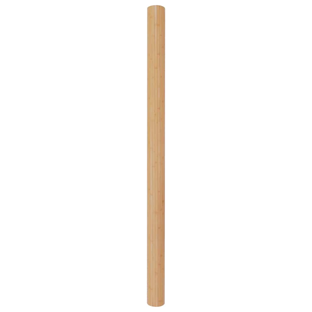 vidaXL Room Divider Bamboo Width 250 cm Height 165 cm Natural