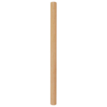 vidaXL Room Divider Bamboo Width 250 cm Height 165 cm Natural