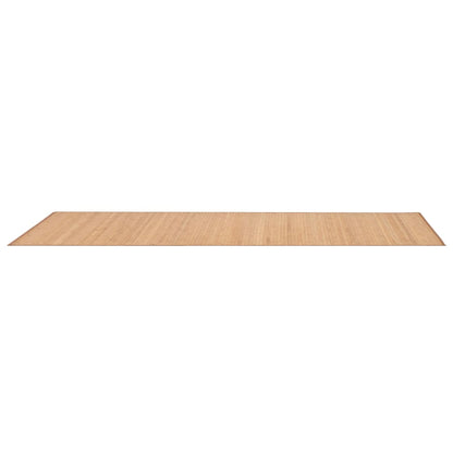 247206 vidaXL Rug Bamboo 80x300 cm Brown