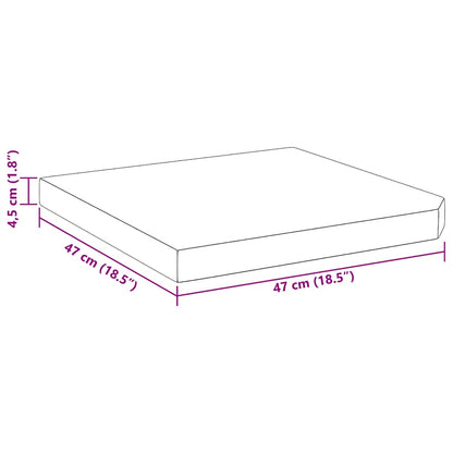 vidaXL Umbrella Weight Plate Granite 25 kg Square Grey