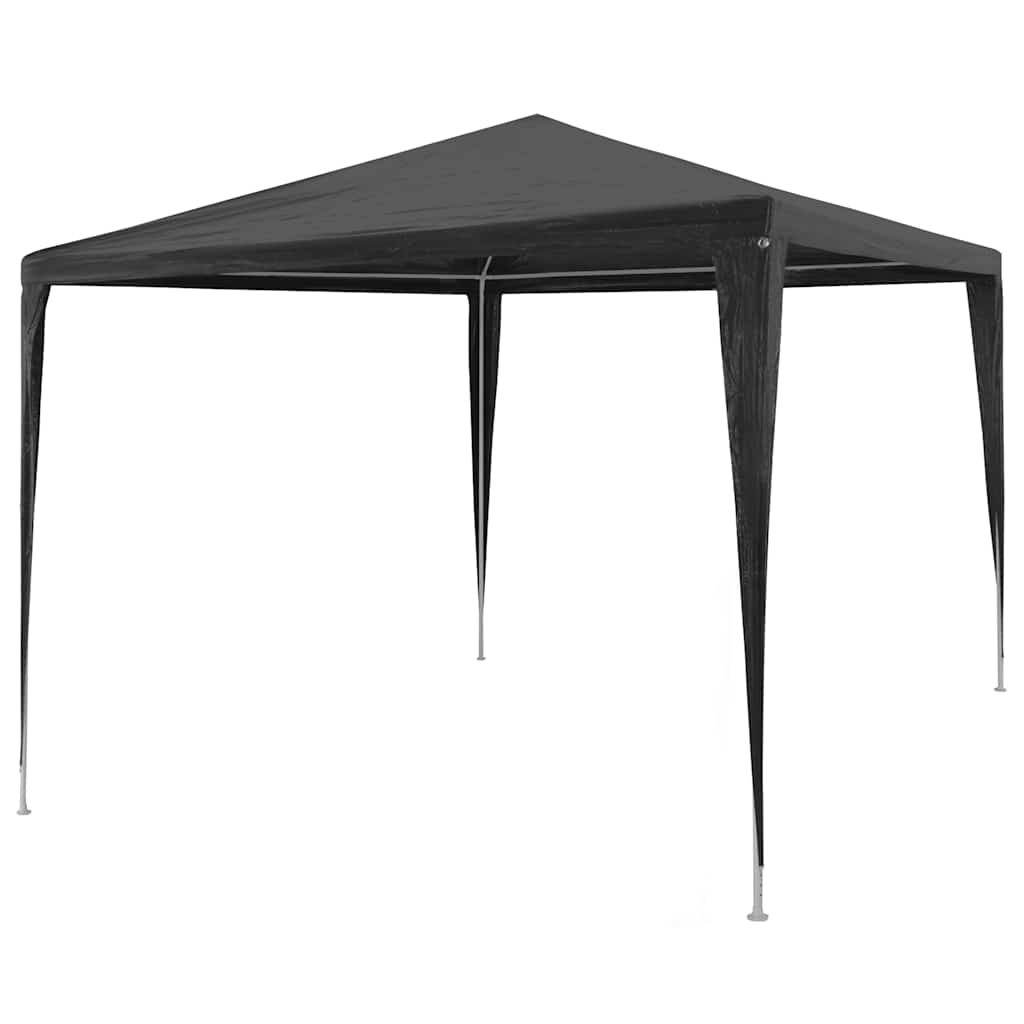 45086 vidaXL Party Tent 3x3 m PE Anthracite