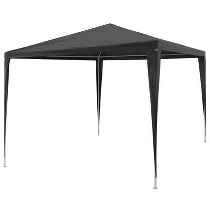 45086 vidaXL Party Tent 3x3 m PE Anthracite