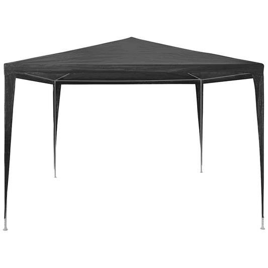 45086 vidaXL Party Tent 3x3 m PE Anthracite