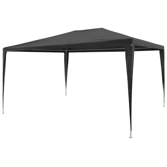 45087 vidaXL Party Tent 3x4 m PE Anthracite