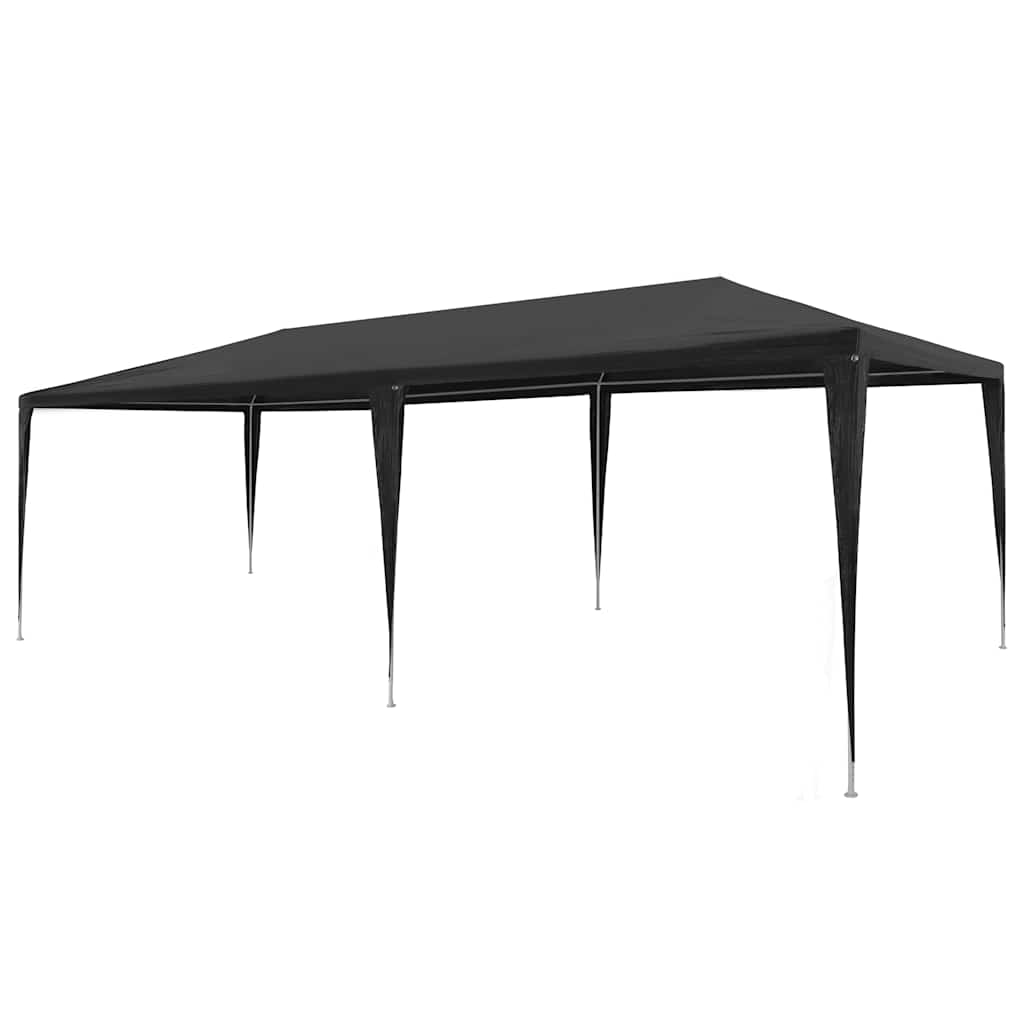 45088 vidaXL Party Tent 3x6 m PE Anthracite