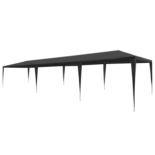 45089 vidaXL Party Tent 3x9 m PE Anthracite