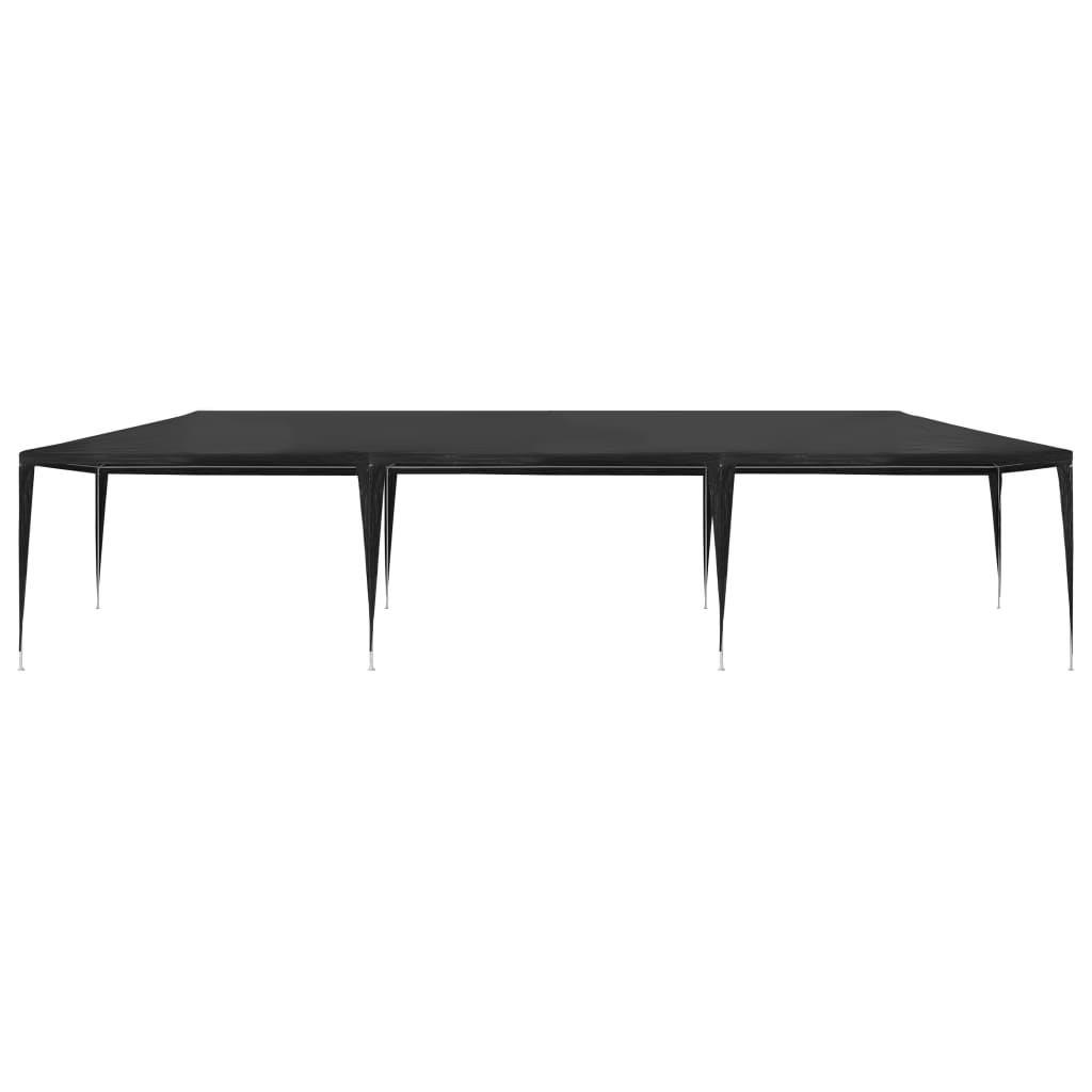 45089 vidaXL Party Tent 3x9 m PE Anthracite