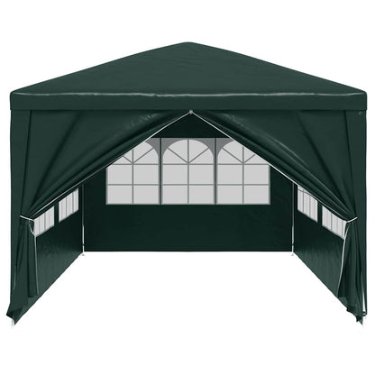 vidaXL Partytent | Green | Polyethylene, Steel | 3x6 m | UV-resistant materials