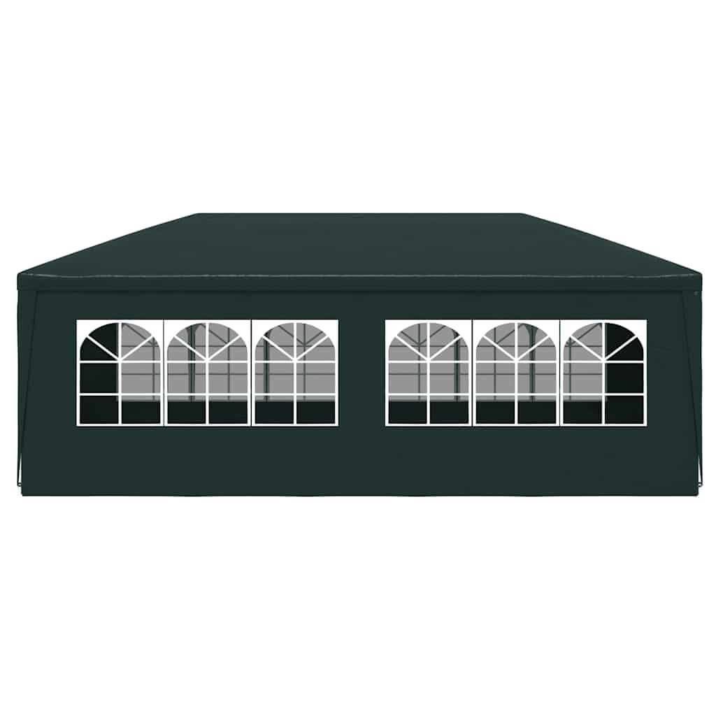 vidaXL Partytent | Green | Polyethylene, Steel | 3x6 m | UV-resistant materials