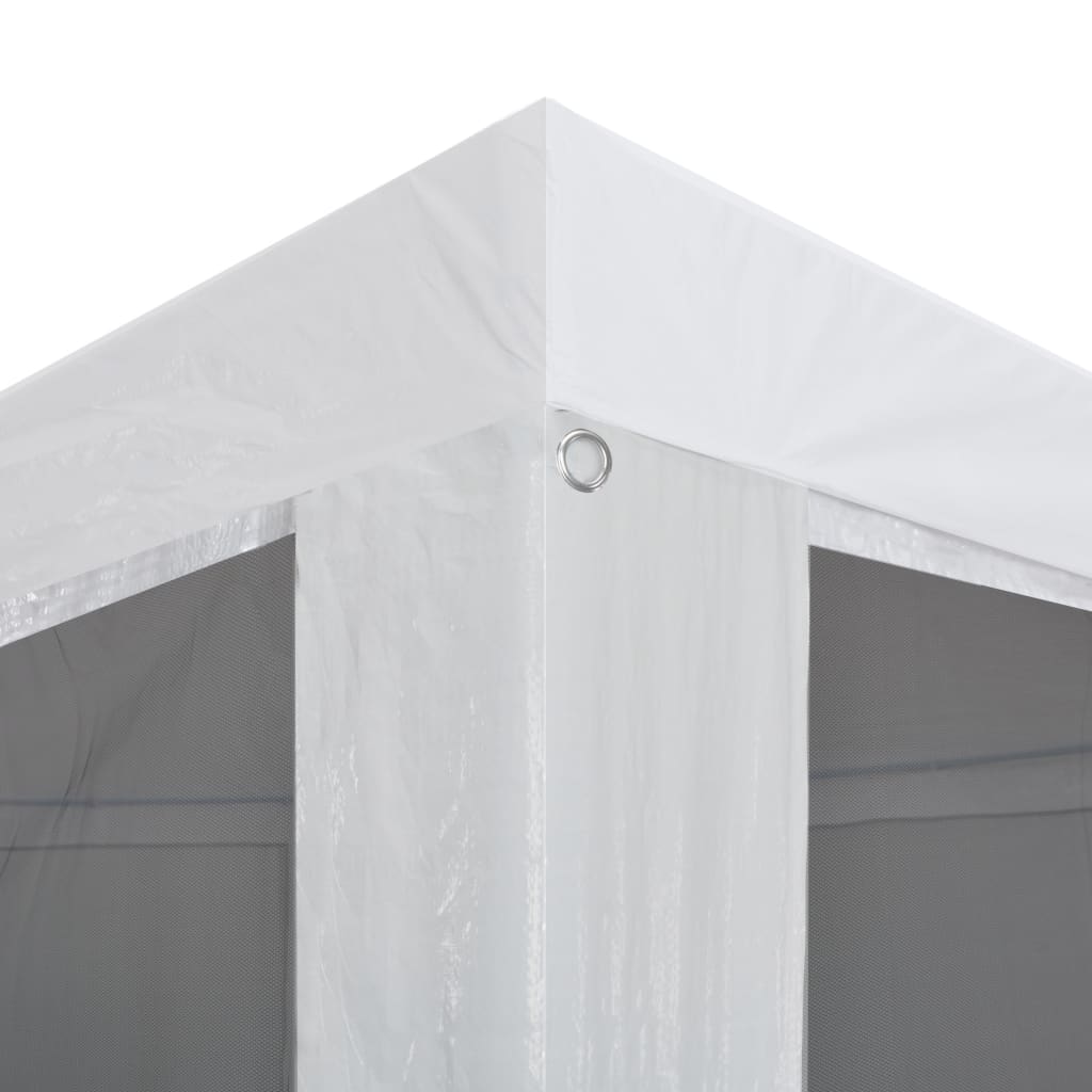 45109 vidaXL Party Tent with 4 Mesh Sidewalls 4x3 m
