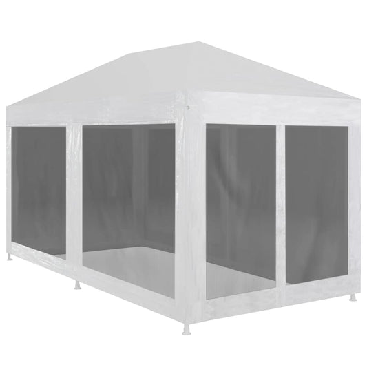 45110 vidaXL Party Tent with 6 Mesh Sidewalls 6x3 m