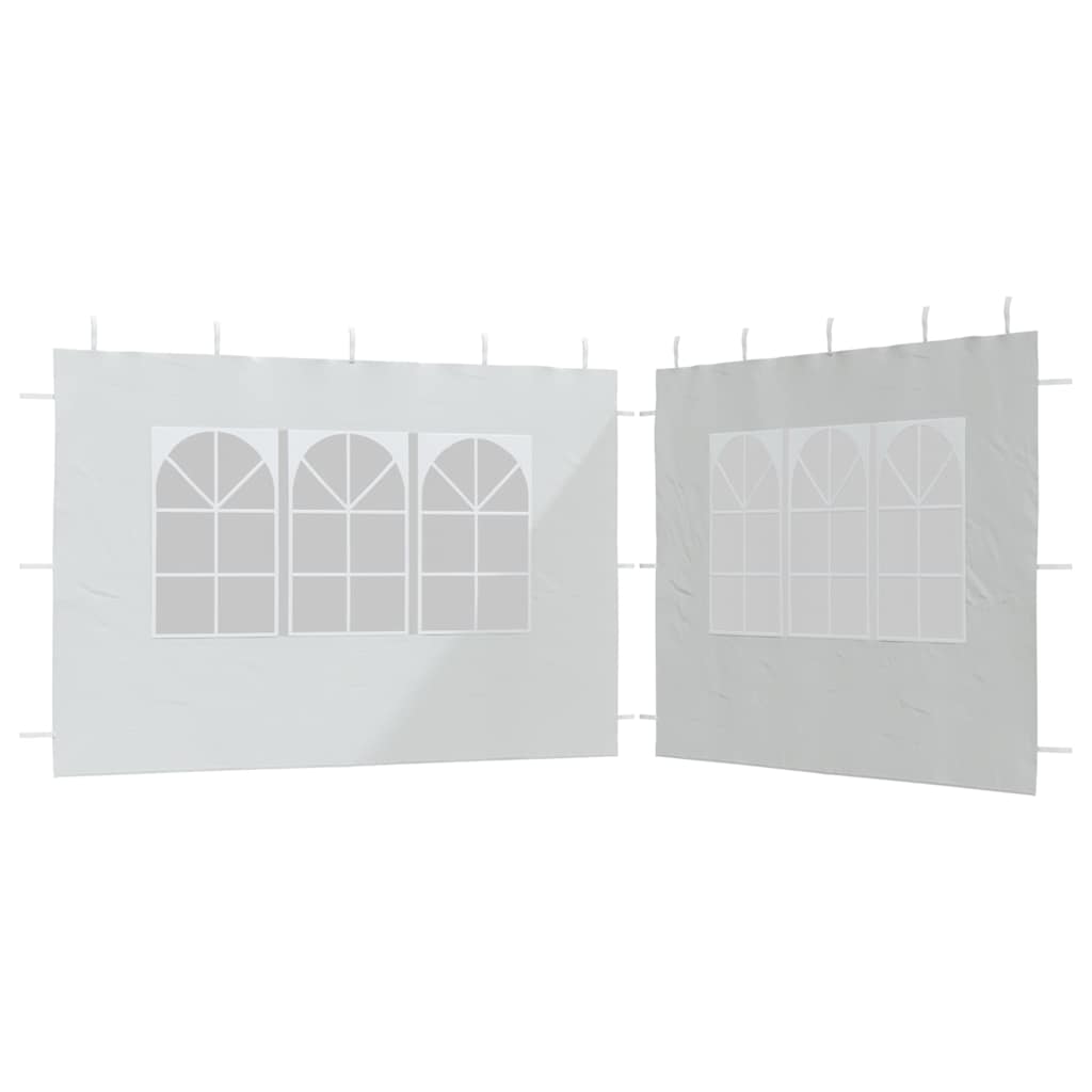 vidaXL Gazebos White PE and Steel