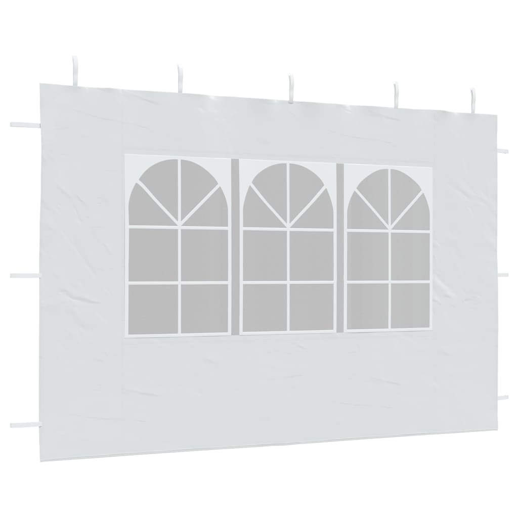 vidaXL Gazebos White PE and Steel