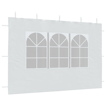 vidaXL Gazebos White PE and Steel