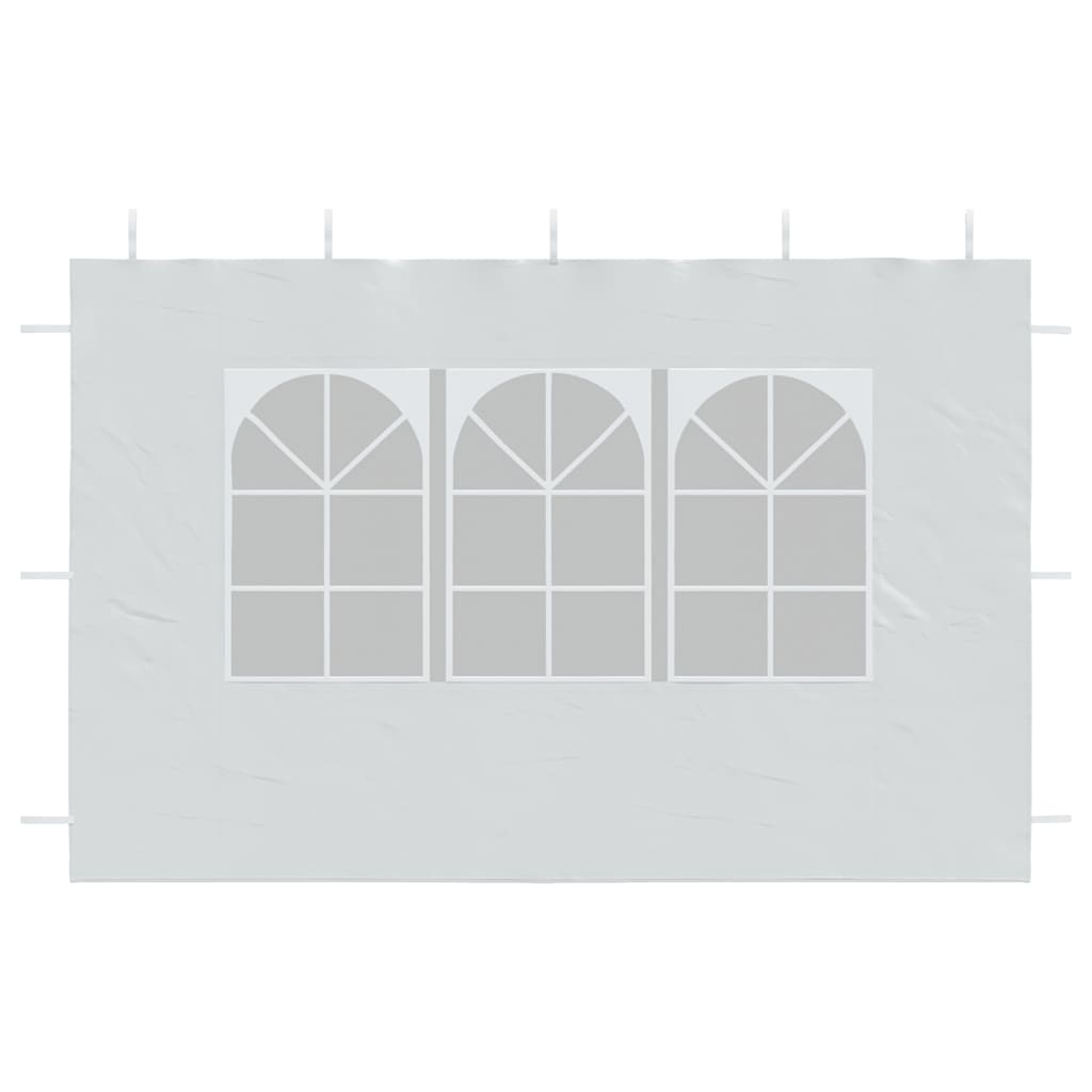vidaXL Gazebos White PE and Steel