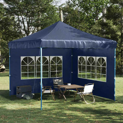 vidaXL Gazebos Blue PE and Steel