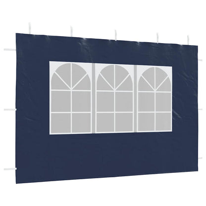 vidaXL Gazebos Blue PE and Steel