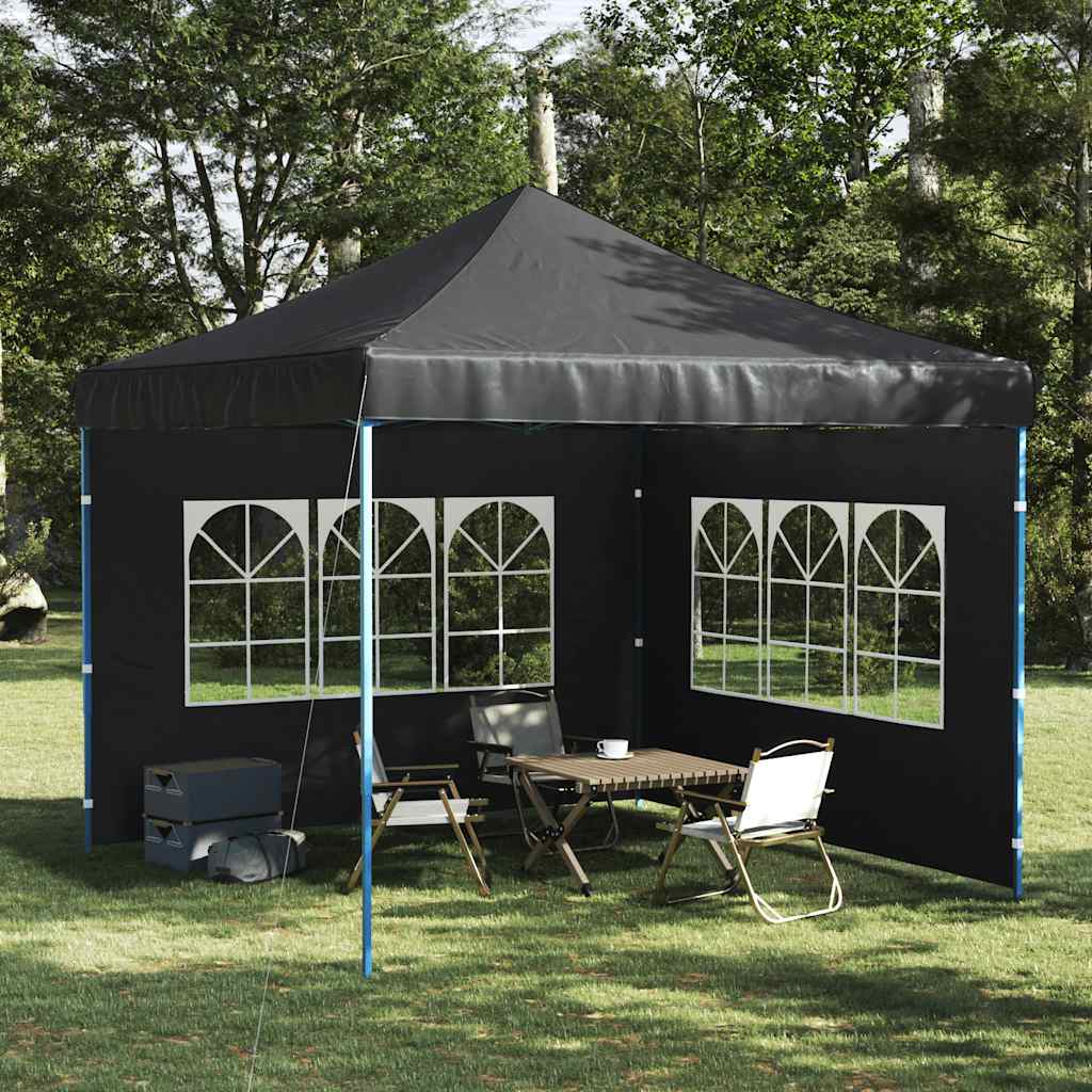 vidaXL Gazebos Anthracite PE and Steel
