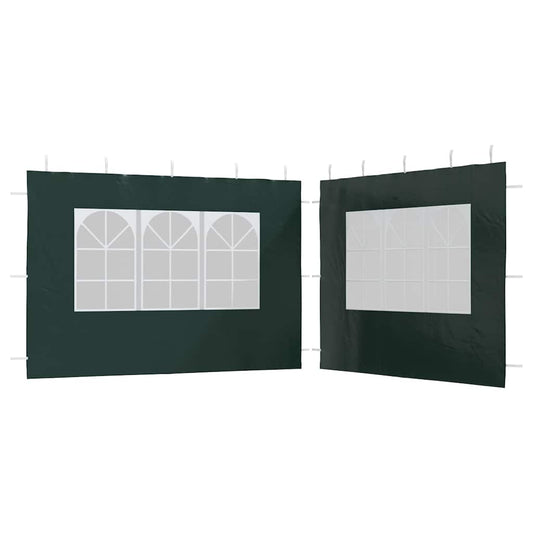 vidaXL Gazebos Green PE and Steel