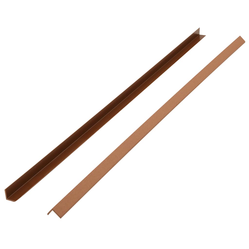 vidaXL 5 pcs Decking Angle Trims WPC 170 cm Light Brown