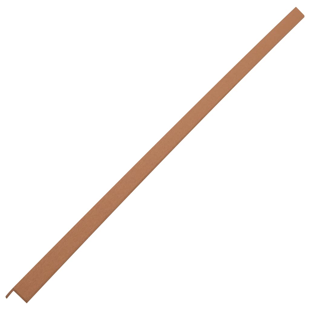vidaXL 5 pcs Decking Angle Trims WPC 170 cm Light Brown