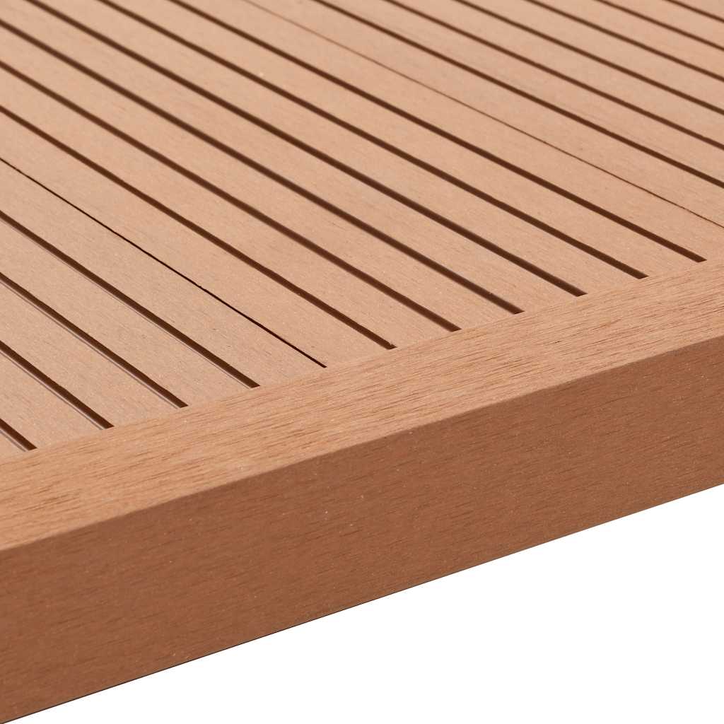 vidaXL 5 pcs Decking Angle Trims WPC 170 cm Light Brown