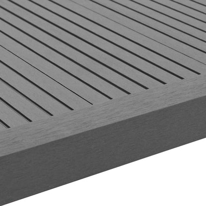 vidaXL 5 pcs Decking Angle Trims WPC 170 cm Grey